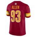 W.Commanders #93 Jonathan Allen Vapor F.U.S.E. Limited Jersey - Burgundy JEROMEN