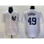 New York Yankees #49 Ron Guidry White JEROMEN Cool Base Stitched Jersey