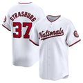 Washington Nationals #37 Stephen Strasburg White JEROMEN Home Limited Player Jersey