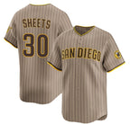 San Diego Padres #30 Gavin Sheets Tan JEROMEN 2026 Alternate Limited Stitched Jersey
