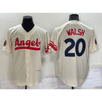 Los Angeles Angels #20 Jared Walsh Cream JEROMEN 2022 City Connect Cool Base Stitched Jersey