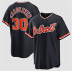 Detroit Tigers #30 Kerry Carpenter Navy JEROMEN Alternate Stitched Jersey