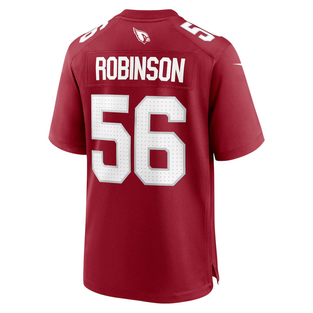 A.Cardinals #56 Darius Robinson Cardinal JEROMEN Player Game Jersey