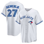 Toronto Blue Jays #27 Vladimir Guerrero Jr. White JEROMEN Home Replica Player Name Jersey