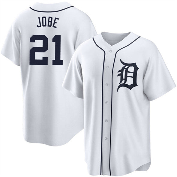 Detroit Tigers #21 Jackson Jobe White JEROMEN Cool Base Stitched Jersey