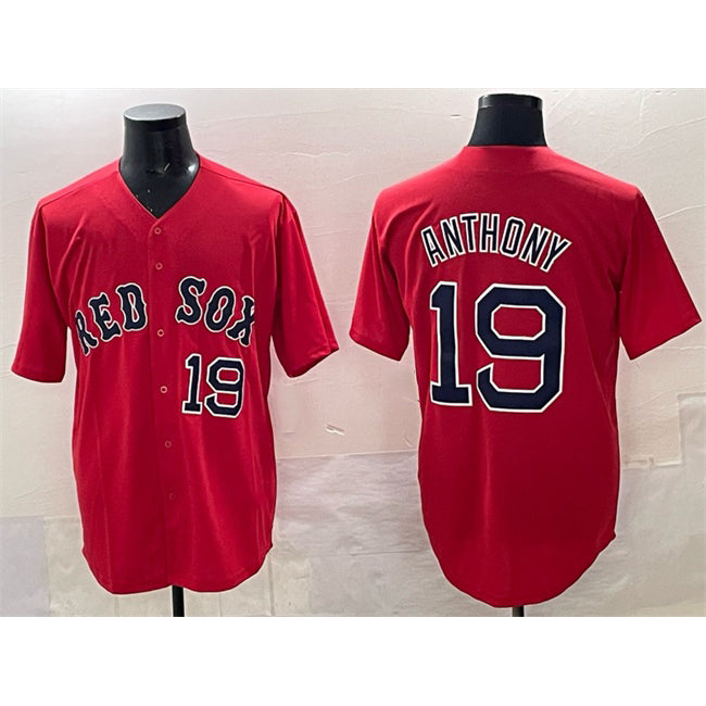 Boston Red Sox #19 Roman Anthony Red JEROMEN Cool Base Stitched Jersey