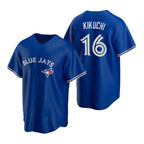 Toronto Blue Jays #16 Yusei Kikuchi Royal JEROMEN Cool Base Stitched Jersey