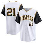 Pittsburgh Pirates #21 Roberto Clemente White JEROMEN Cooperstown Collection Limited Jersey