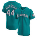 Seattle Mariners #44 Julio Rodr¨ªguez Teal JEROMEN Alternate Elite Jersey