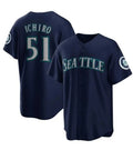 Seattle Mariners #51 Ichiro Suzuki Navy JEROMEN Cool Base Stitched Jersey