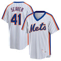 New York Mets #41 Tom Seaver White JEROMEN Home Cooperstown Collection Player Jersey