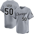 Chicago White Sox #50 Lenyn Sosa Gray JEROMEN 2025 Limited Stitched Jersey