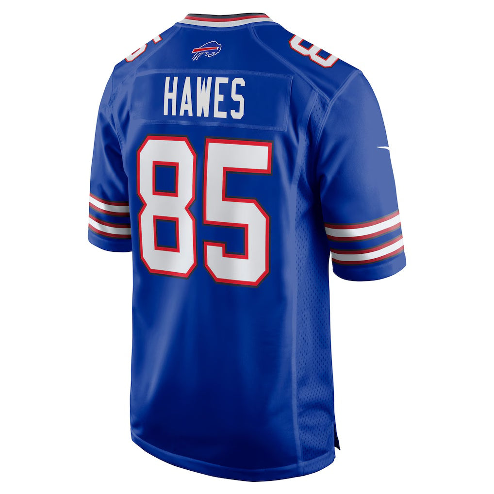 B.Bills #85 Jackson Hawes Royal JEROMEN Team Game Jersey