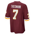 W.Football Team #7 Joe Theismann Burgundy JEROMEN Retired Player Jersey