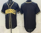 San Diego Padres Blank 2026 Black JEROMEN Fashion Cool Base Jersey