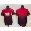Philadelphia Phillies Blank Red Black JEROMEN 2024 City Connect Limited Stitched Jersey