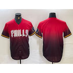 Philadelphia Phillies Blank Red Black JEROMEN 2024 City Connect Limited Stitched Jersey