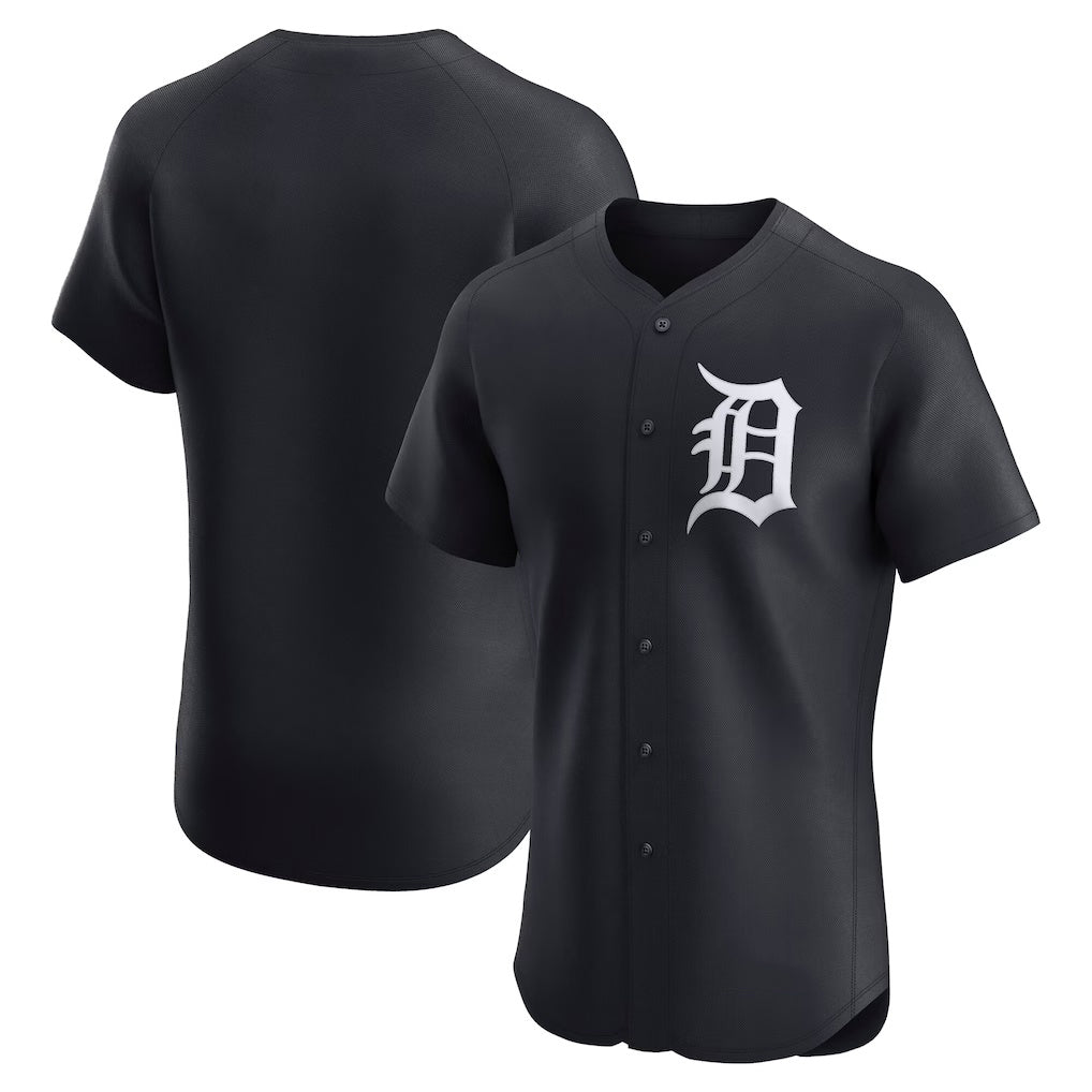 Detroit Tigers Navy JEROMEN Alternate 2 Elite Jersey