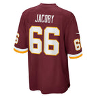 W.Football Team #66 Joe Jacoby Retired Player Jersey - Burgundy JEROMEN