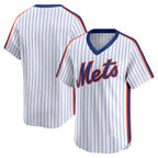 New York Mets White JEROMEN Throwback Cooperstown Collection Limited Jersey