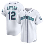 Seattle Mariners #12 Josh Naylor White JEROMEN Home Limited Jersey