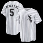 Chicago White Sox #5 Munetaka Murakami White JEROMEN Home Replica Jersey