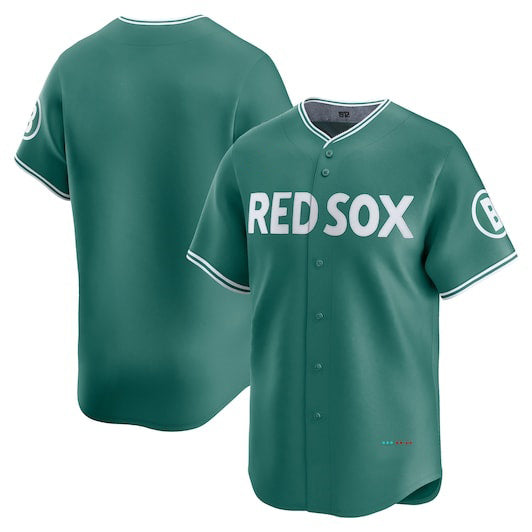 Boston Red Sox Blank Green JEROMEN 2025 City Connect Limited Stitched Jersey