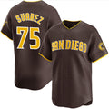 San Diego Padres #75 Robert Suarez Brown JEROMEN 2024 Away Limited Stitched Jersey