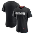 Baltimore Orioles Black JEROMEN City Connect Authentic Jersey