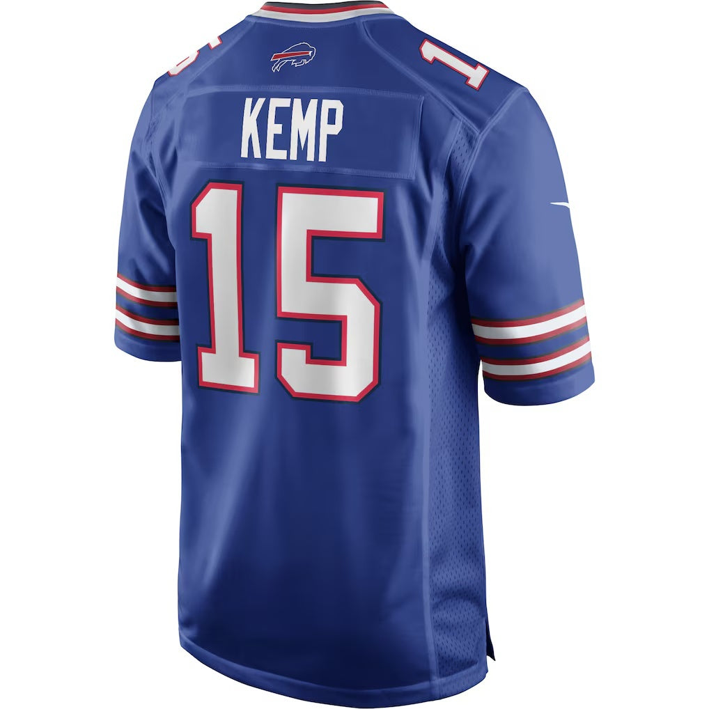 B.Bills #15 Jack Kemp Royal JEROMEN Game Retired Player Jersey