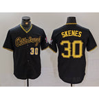 Pittsburgh Pirates #30 Paul Skenes Black JEROMEN Cool Base Jersey