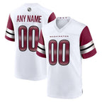 Custom W.Commanders White JEROMEN Game Player Jersey