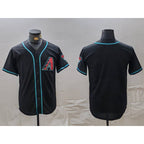 Arizona Diamondbacks Blank Black JEROMEN Cool Base Limited Stitched Jersey