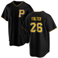 Pittsburgh Pirates #26 Bailey Falter Black JEROMEN Cool Base Stitched Jersey