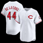 Cincinnati Reds #44 Elly De La Cruz White JEROMEN Alternate 2 Limited Player Jersey