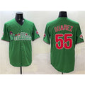 Philadelphia Phillies #55 Ranger Su¨¢rez Green JEROMEN Phanatic Limited Stitched Jersey
