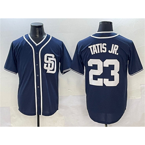 San Diego Padres #23 Fernando Tatis Jr. Navy JEROMEN Cool Base Stitched Jersey