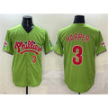 Philadelphia Phillies #3 Bryce Harper Light Green JEROMEN Phanatic Limited Stitched Jersey