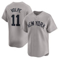 New York Yankees #11 Anthony Volpe Gray JEROMEN Away Limited Player Jersey