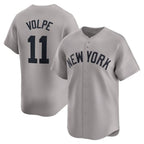 New York Yankees #11 Anthony Volpe Gray JEROMEN Away Limited Player Jersey