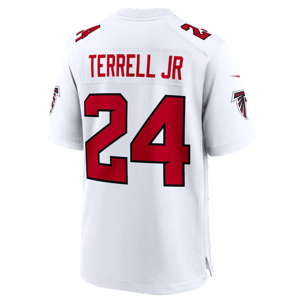 A.Falcons #24 A.J. Terrell White JEROMEN Game Jersey