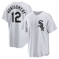 Chicago White Sox #12 Colson Montgomery White JEROMEN Home Replica Jersey