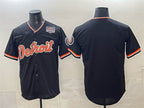Detroit Tigers Blank Navy JEROMEN 2026 Alternate USA 250' Patch Vapor Premier Limited Stitched Jersey