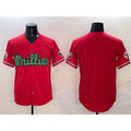 Philadelphia Phillies Blank Red JEROMEN Phanatic Limited Stitched Jersey