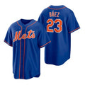 New York Mets #23 Javier Baez Royal JEROMEN Replica Alternate Jersey