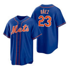 New York Mets #23 Javier Baez Royal JEROMEN Replica Alternate Jersey