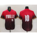 Philadelphia Phillies #10 JT Realmuto Red JEROMEN 2024 City Connect Limited Stitched Jersey 3