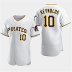 Pittsburgh Pirates #10 Bryan Reynolds White JEROMEN Home Flex Base Jersey