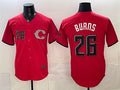 Cincinnati Reds #26 Chase Burns Red JEROMEN 2026 City Connect Stadium Stitched Jersey