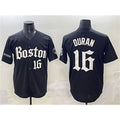 Boston Red Sox #16 Jarren Duran Black JEROMEN Gothic Vapor Limited Stitched Jersey